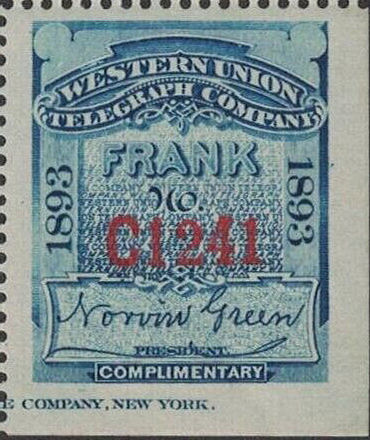 Western Union 1893 - C1241