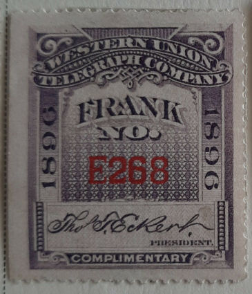 USA WU 1896 - E268