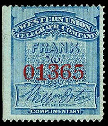Western Union 1873 - O1365