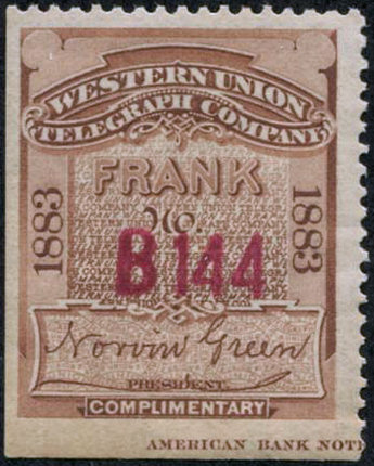 Western Union 1883