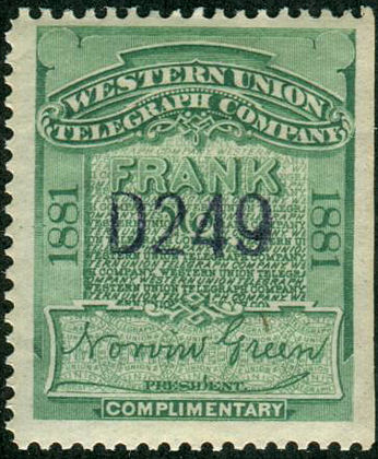 Western Union 1881