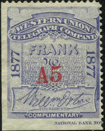 Western Union 1877