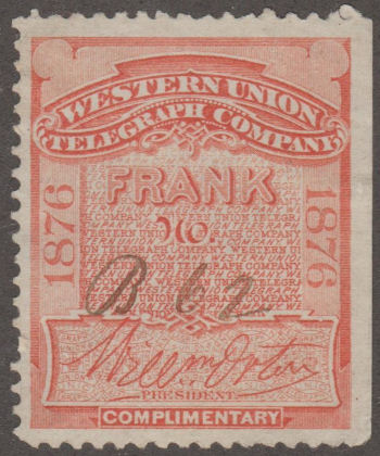 Western Union 1876 H11b - B62