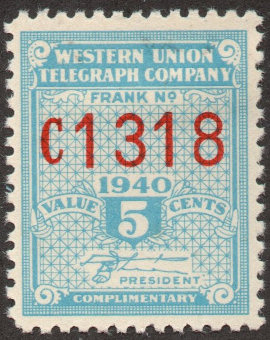 Western Union 1940 - C