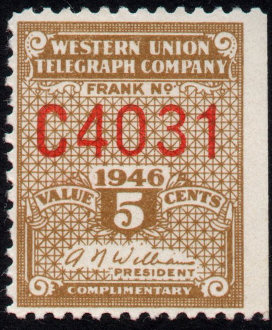 Western Union 1946, RH114 - C 