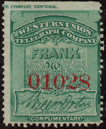 Western Union 1871 O1028