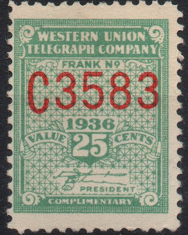 Western Union 1936 - C