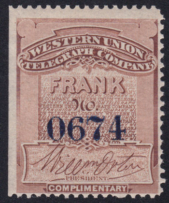 Western Union 1874