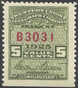 Western Union 1925