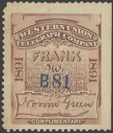 Western Union 1891
