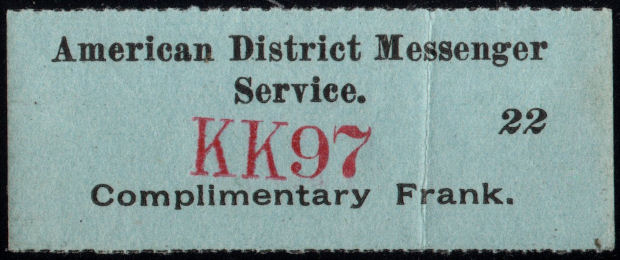 ADT booklet Frank of 1910