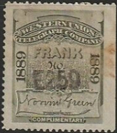 Western Union 1889 - E259
