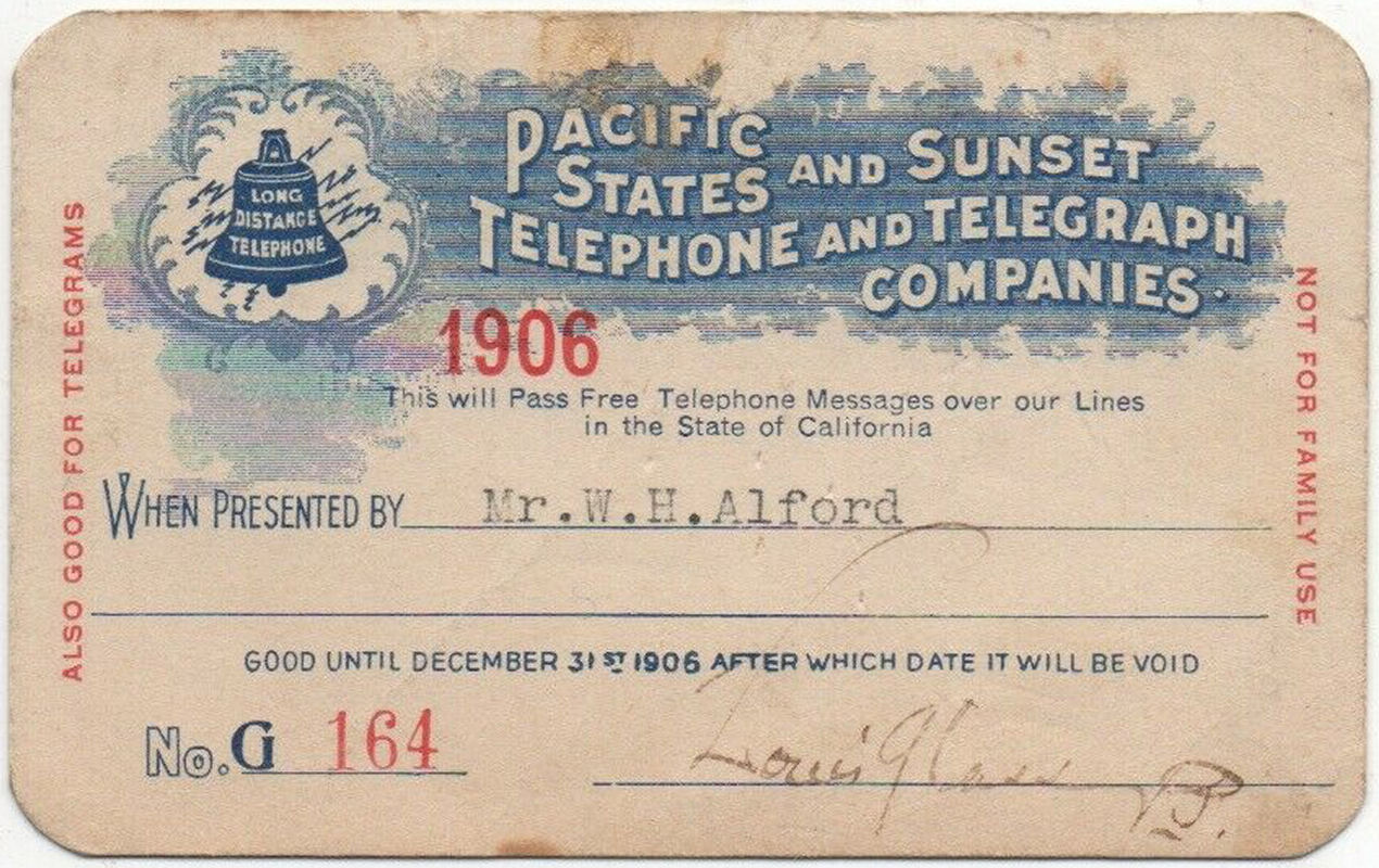 1906 Frank card, eBay Lot 402200532166