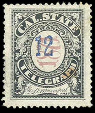 Calif. State 1871 - 12