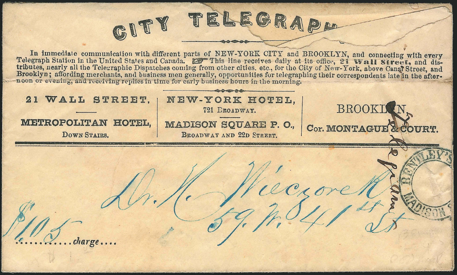 City Telegraph - Bentley's