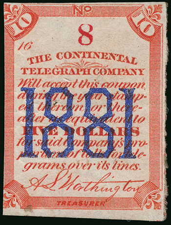 1881, $5