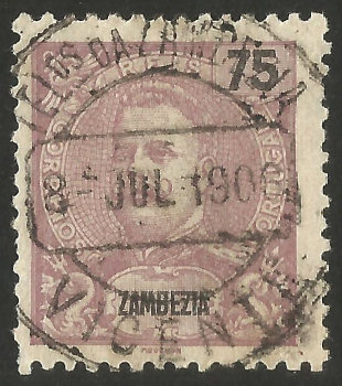 Zambesia 1906 75r