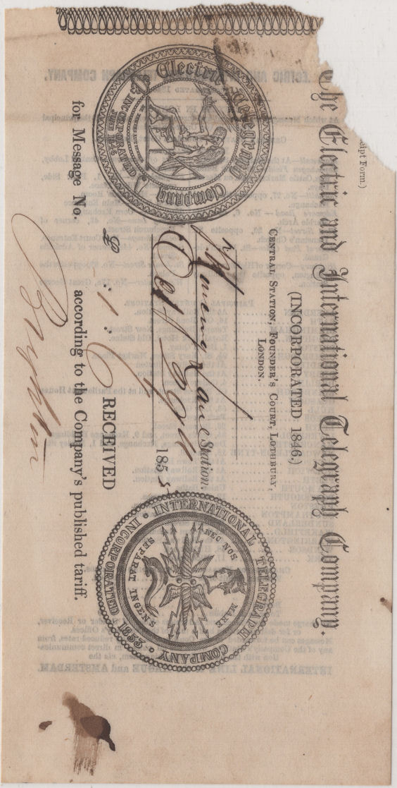 ET 1855 receipt - front.