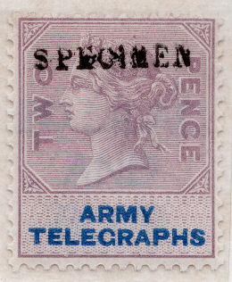 Army Telegraph 2d specimen