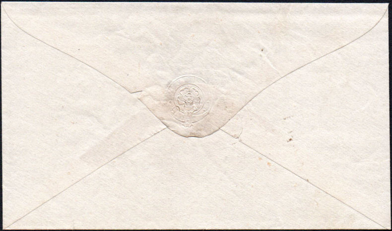 British & Irish Envelope - back