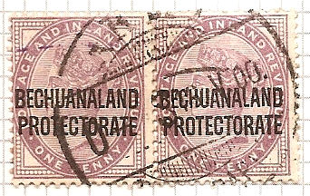 Bechuanaland Protectorate used at Ootsi