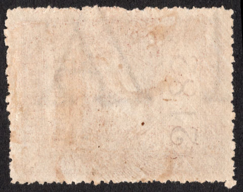 Bonilli's 3d Booklet stamp 2182 - back