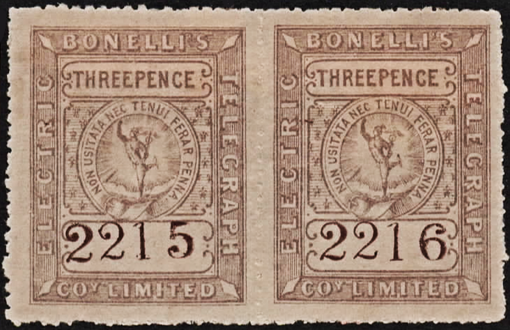 Bonilli's 3d Booklet stamps 2215-2216