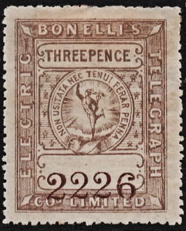 Bonilli's 3d Booklet stamp 2226