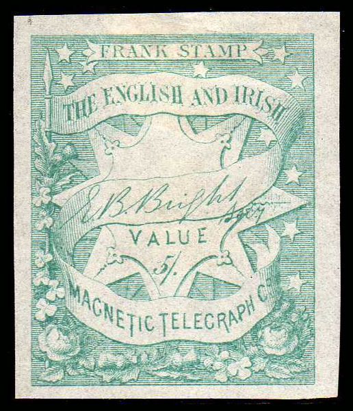 English & Irish Magnetic Telegraph Company 5s.