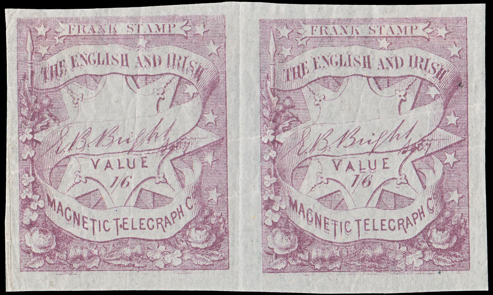 English & Irish Magnetic Telegraph Company Double-Touch.