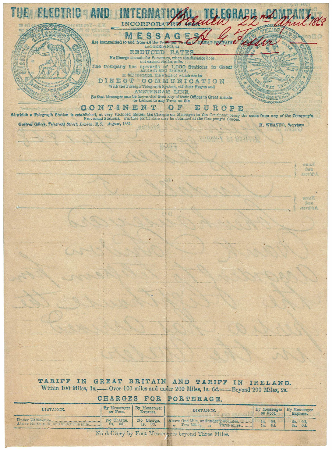 EITC Form 204W - L in blue 1868 - back.