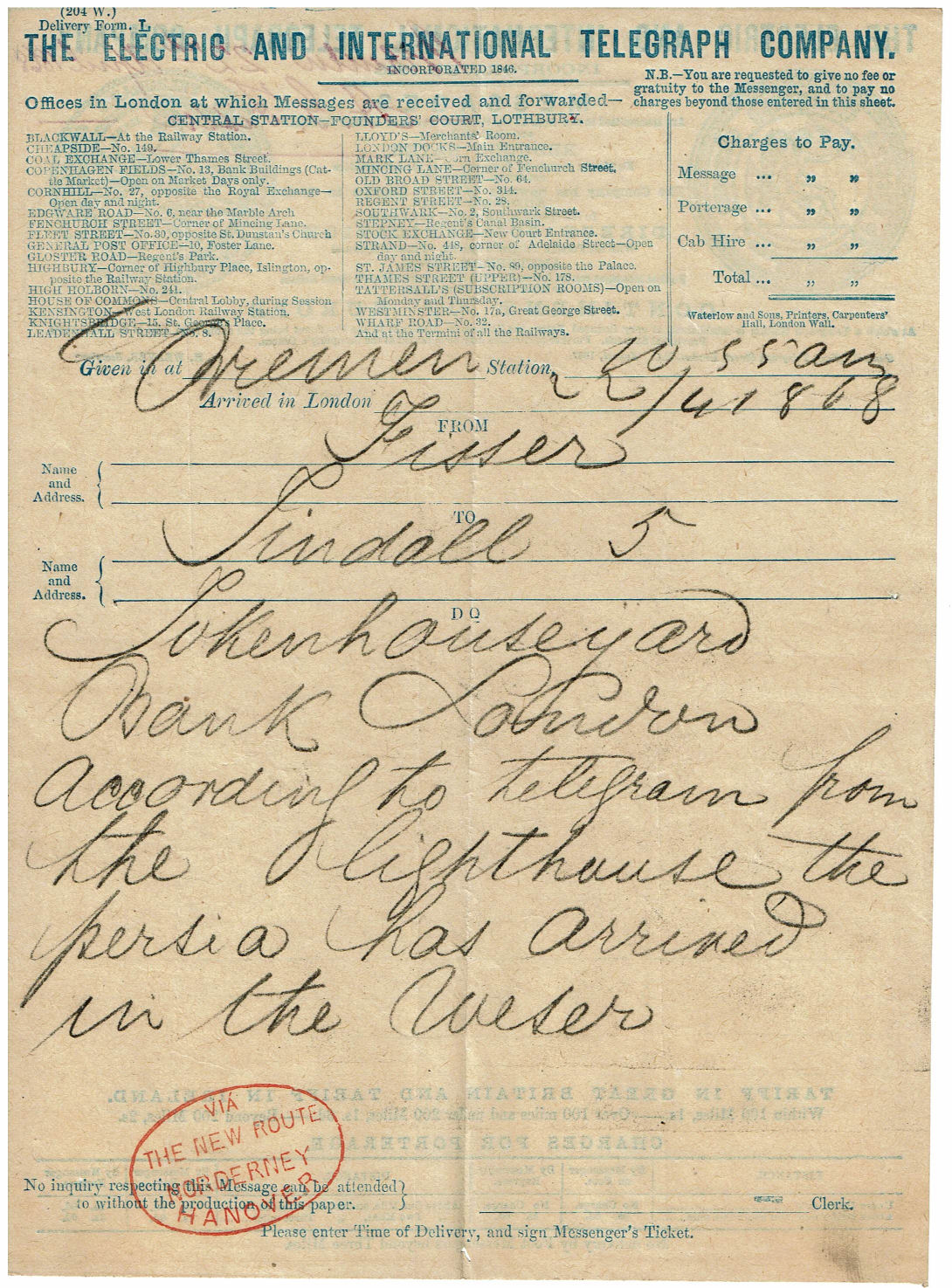 EITC Form 204W - L in blue 1868 - front.