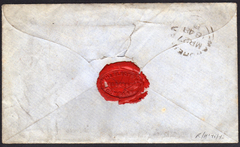 Electric Telegraph Company Stationery 1848.