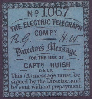 Electric Telegraph Company Directors' Message-1067.