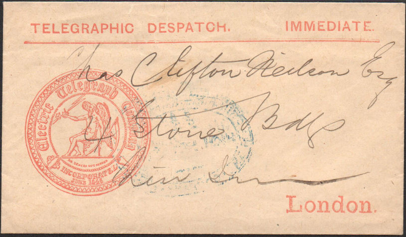 Electric Telegraph 'High Holborn' - front.