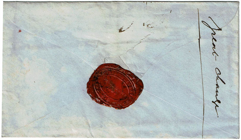 ET envelope with seal.