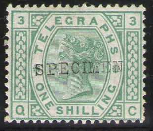 Post Office Telegraph 1s plate-3