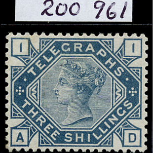 Post Office Telegraph Mint 3s wmk crown