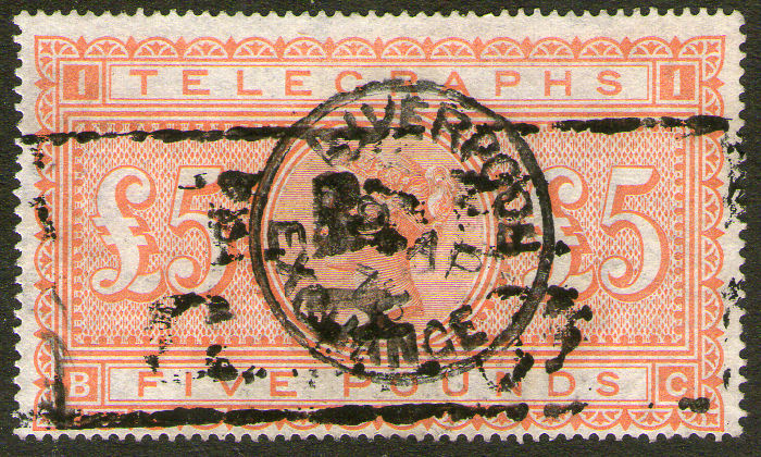 Post Office Telegraph £5