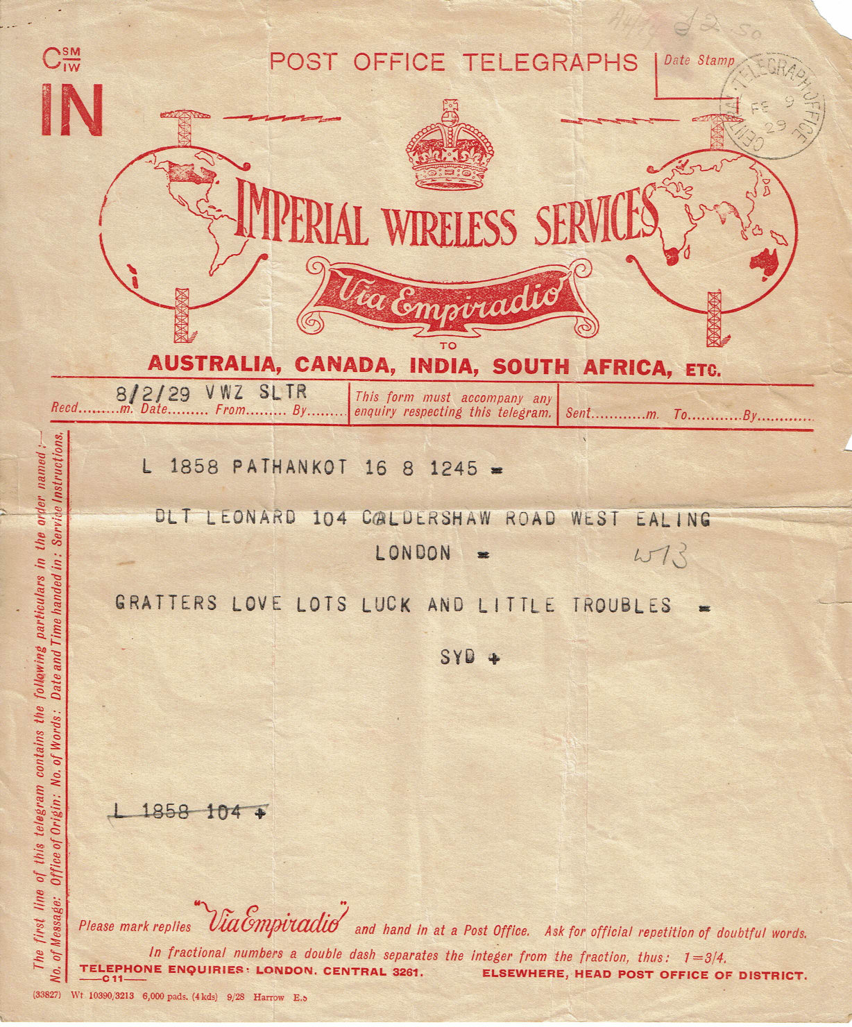 Imperial Wireless IN - September 1928