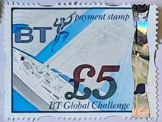 Post Office Global Challenge - b stamp