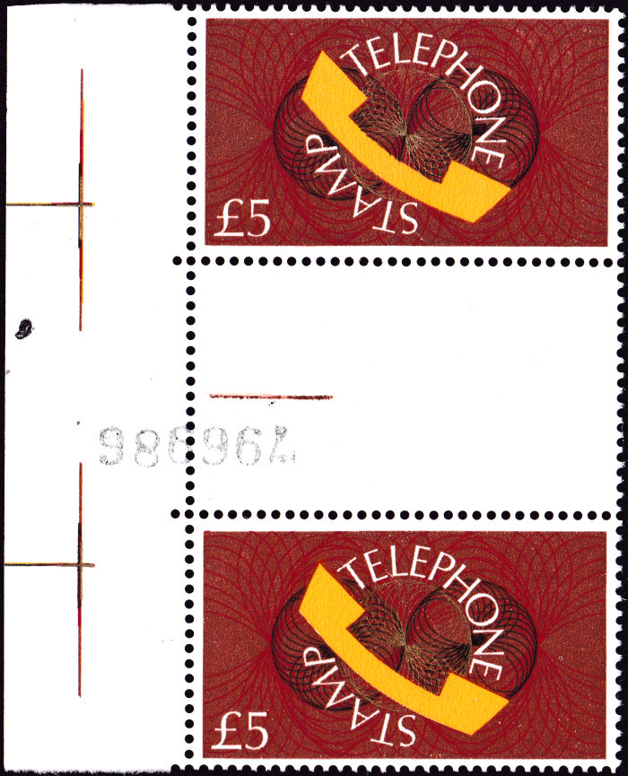 Post Office Telephone £5 stamp
