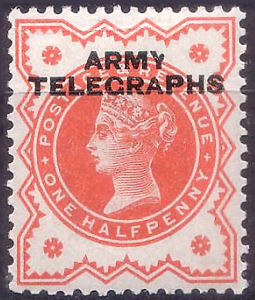 Army Telegraph ½d