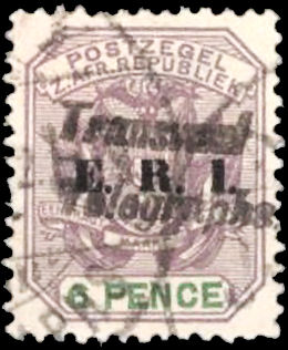 6d E.R.I. stamp - H21