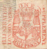 Halfpence Newspaper Supplement tax stamp